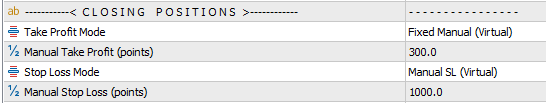 new generation robot inputs closing options