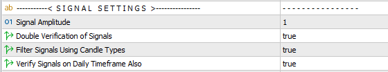 new generation robot inputs signal settings