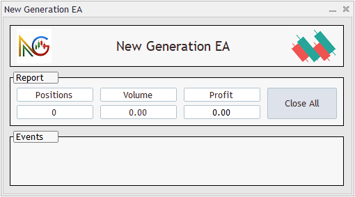 new generation robot panel on chart