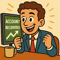 a trader recovered his account