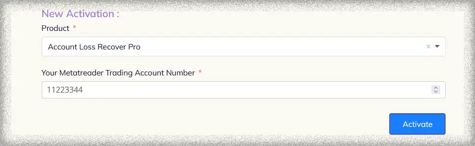 how to receive activation code