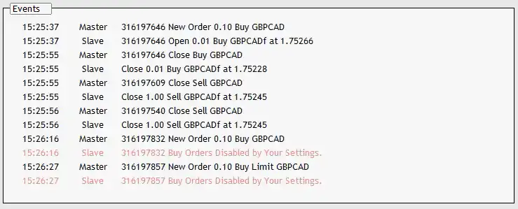 mt4 mt5 easy trade copier ea events log